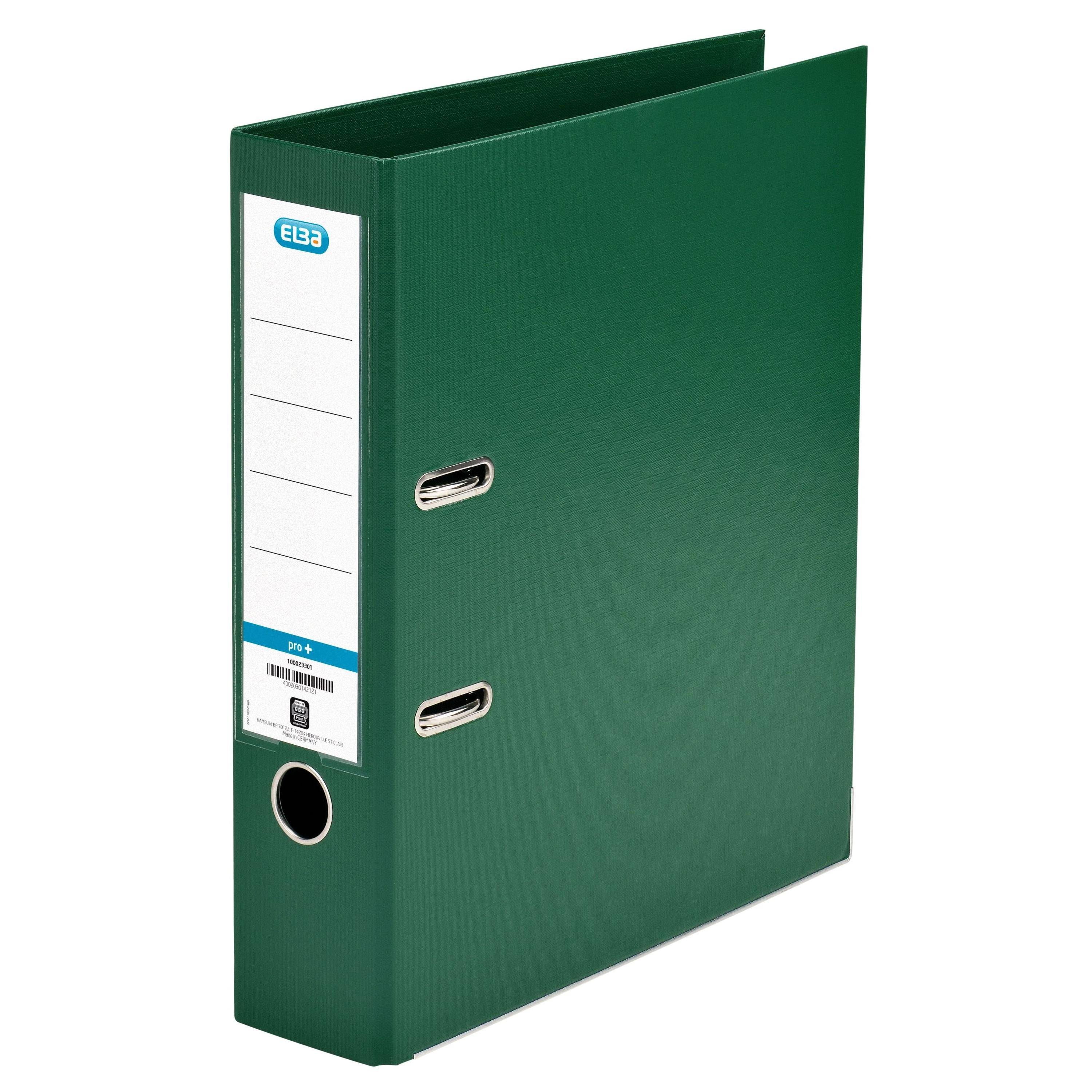 Elba 4002030138940 Elba - Ordner smart a4 80mm pp groen-0