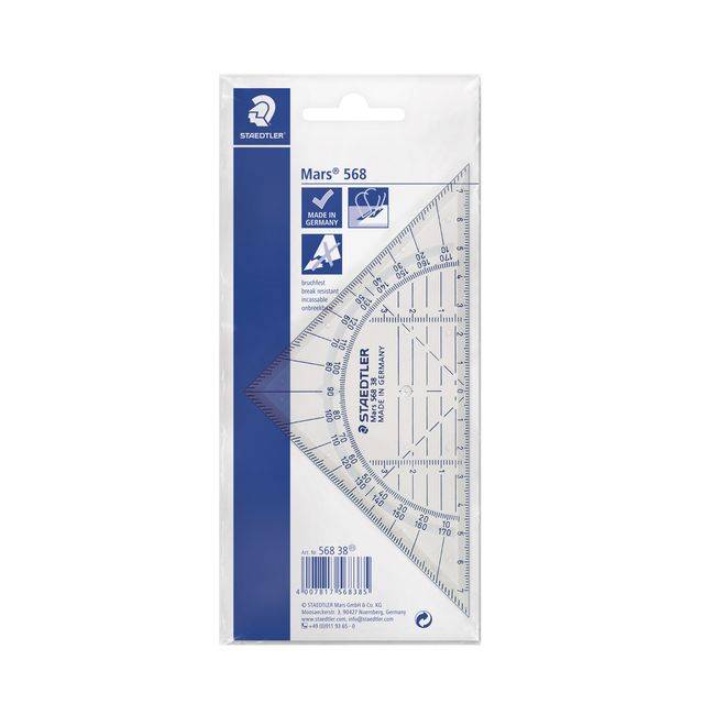 Staedtler 4007817568385 Staedtler - Geodriehoek 568 160mm-2