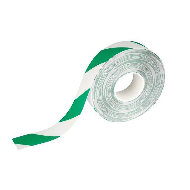 Vloermarkeringstape DURALINE 50mmx30m groen-wit-0