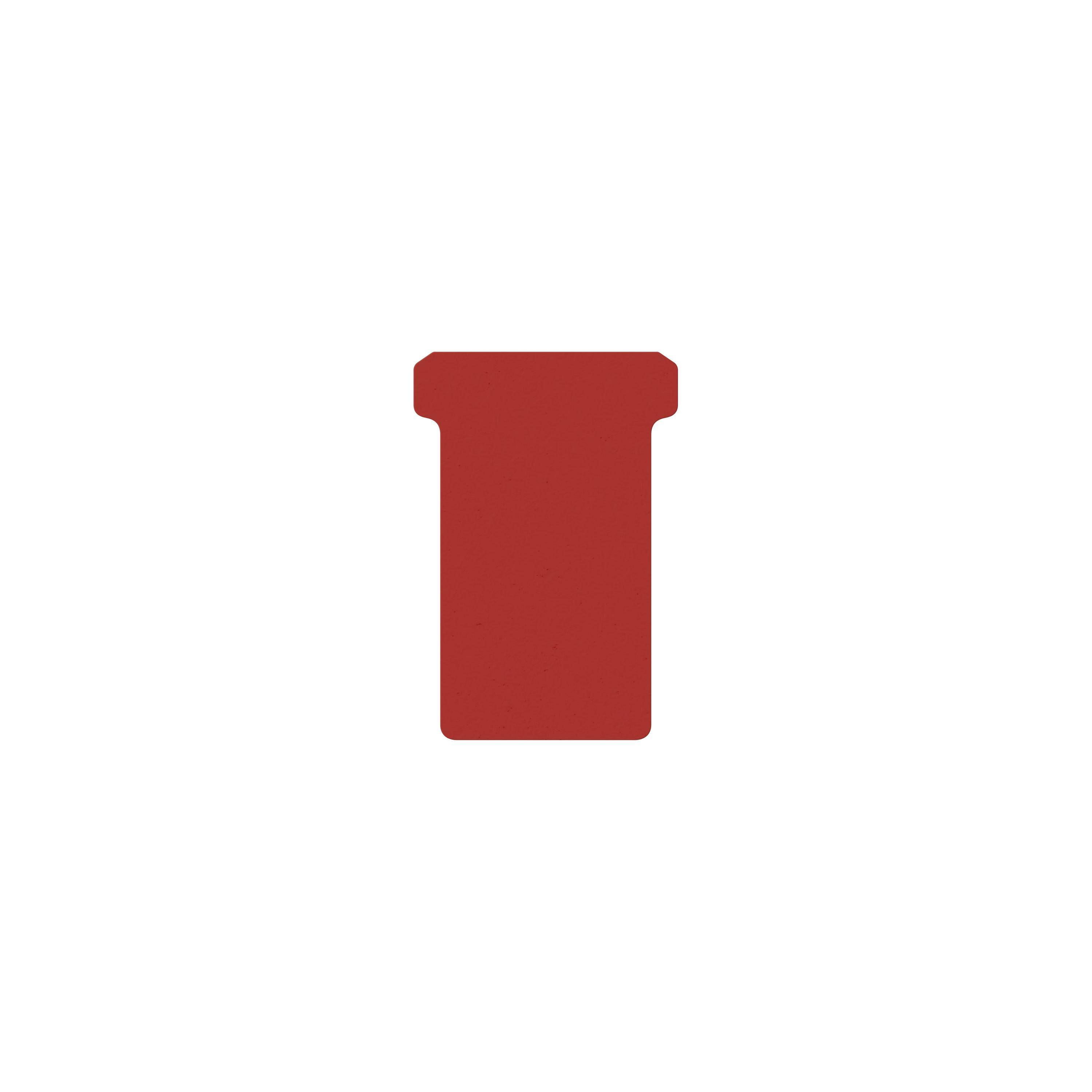 T-kaart Djois formaat 2 48mm rood 100 stuks-0