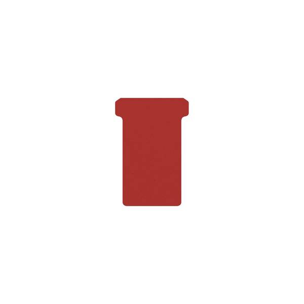 T-kaart Djois formaat 2 48mm rood 100 stuks