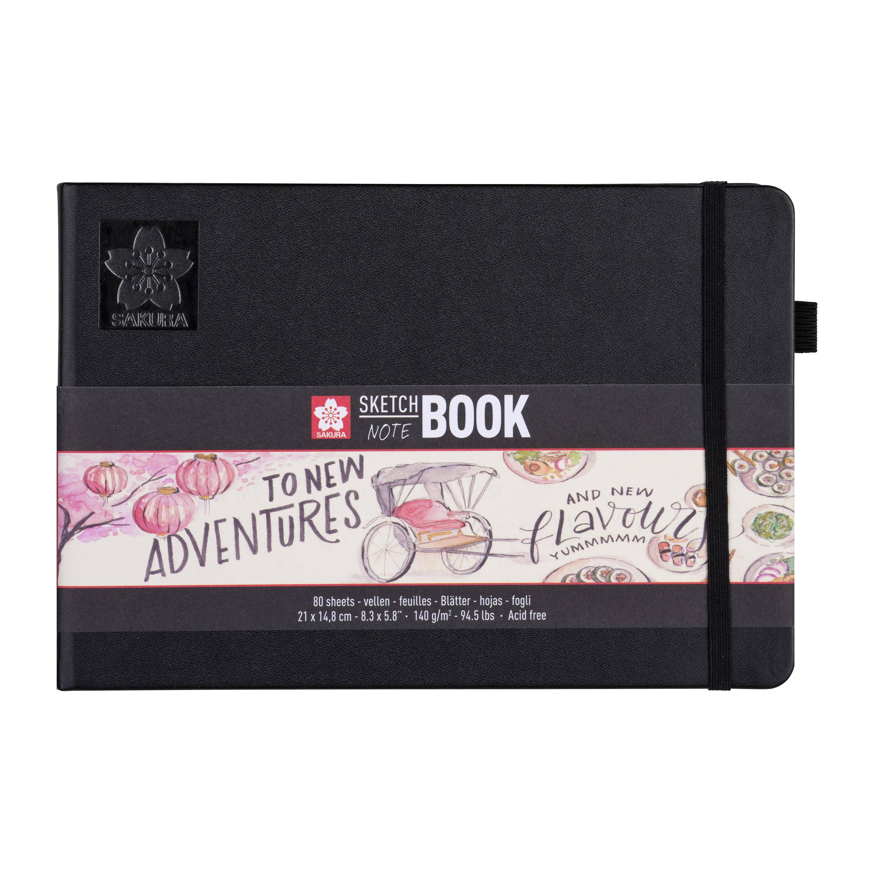 Schets-notitieboek sakura a5 wit | 1 stuk-0