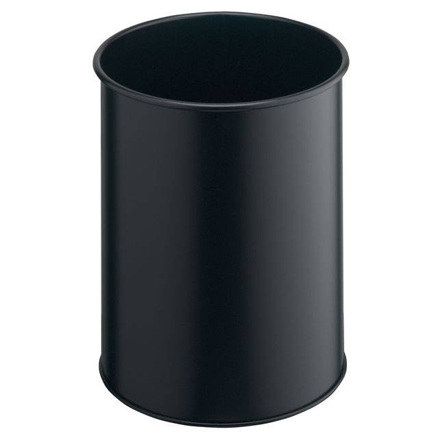 Durable 4005546988344 Durable - Papierbak 330101 15liter rond zwart-0