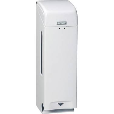Toiletpapierdispenser Katrin drie rollen metaal wit 984503