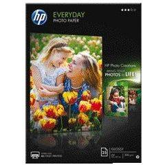 HP Fotopapier, Glans A 4 200 g, 25 Vel Q 5451 A-7