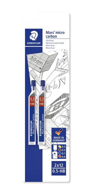 Staedtler 4007817250204 Staedtler - Potloodstift mars carbon micro 0.5mm hb-0