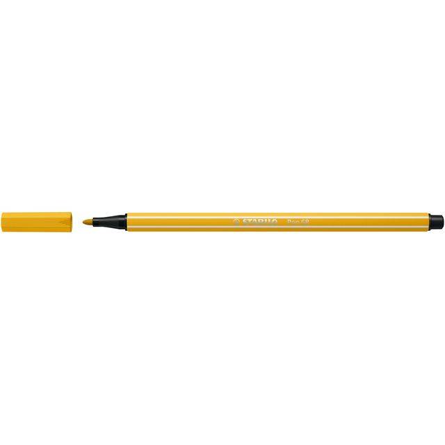 Viltstift stabilo pen 68/87m curry | 1 stuk-0