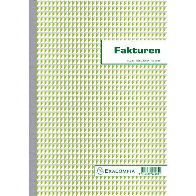 Exacompta 3130631232840 Exacompta - Facturenboek manifold dupli 50vel nl-0