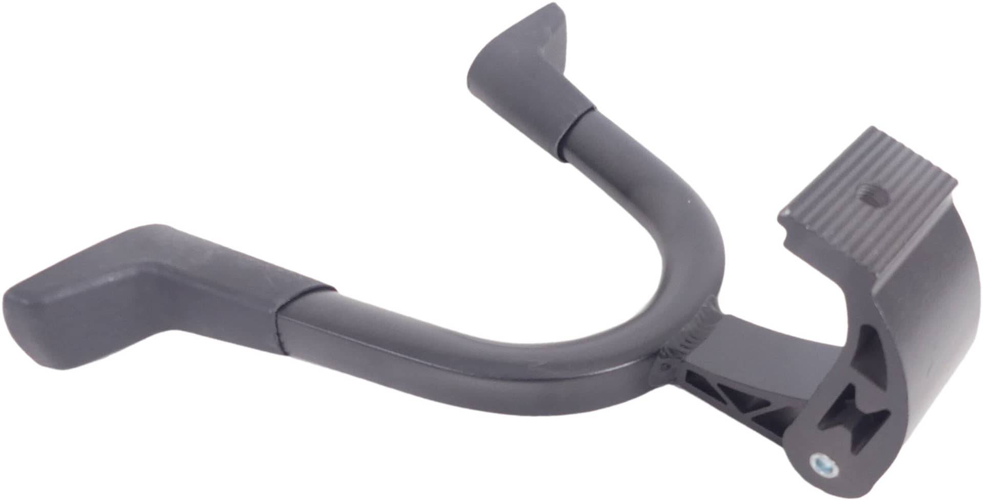 Middenstandaard 28" Edge Double 2-poot 30cm aluminium - zwart-0
