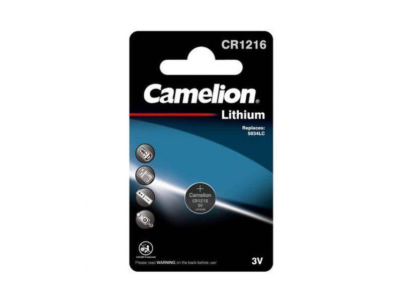 Camelion Lithium CR1216 3V blister 1-0