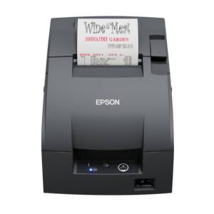 Epson TM-U220IIB, cutter, USB, donkergrijs, 76 mm-1