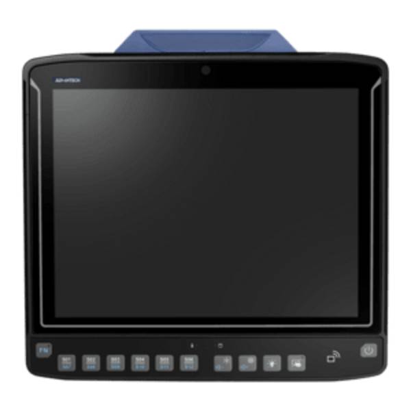 Advantech DLT-V7312P, 30,7cm (12,1''), Projected Capacitive, USB, RS232, BT, Ethernet, WLAN, NFC, Win. 10, zwart |