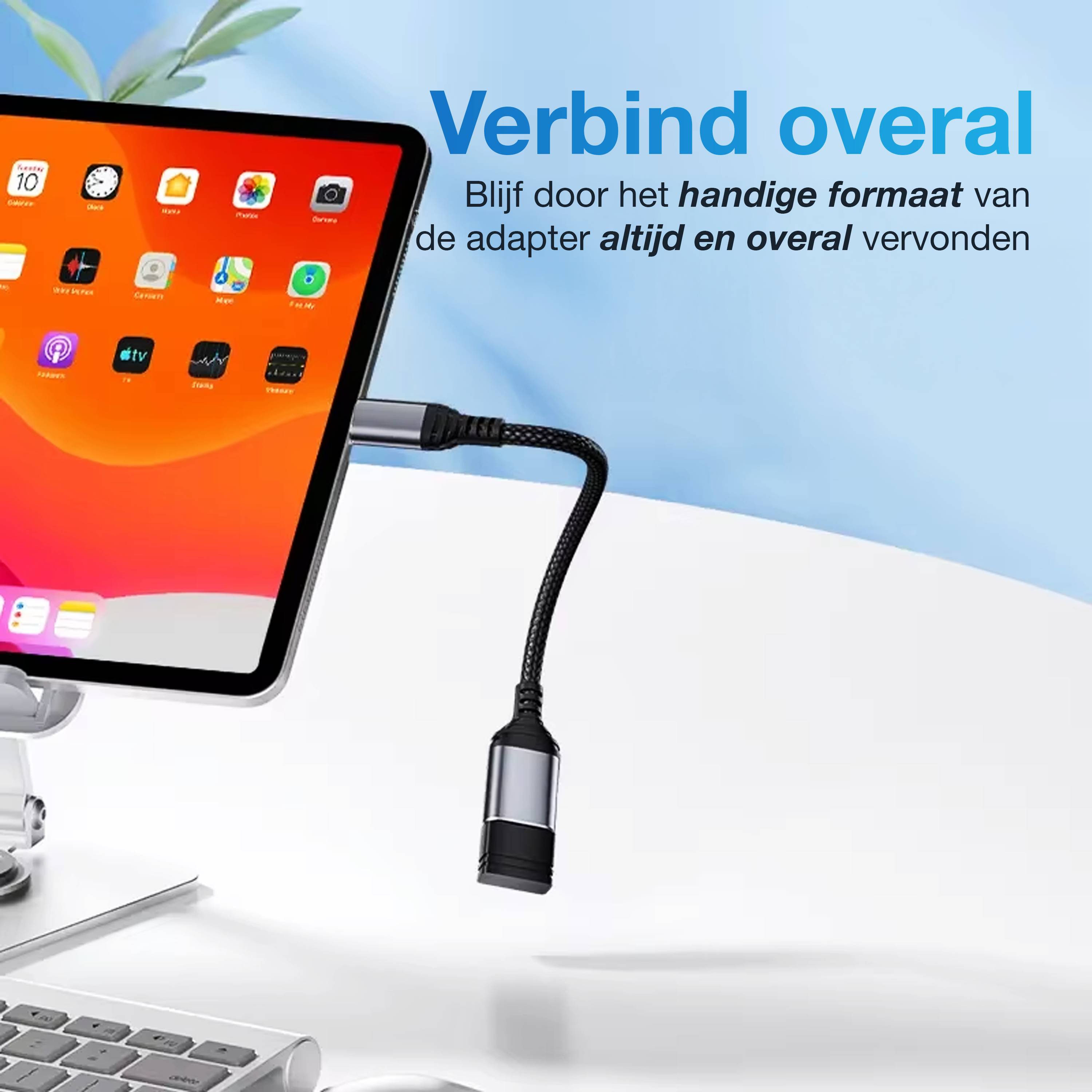 Qost - USB-C naar USB-A adapter-4