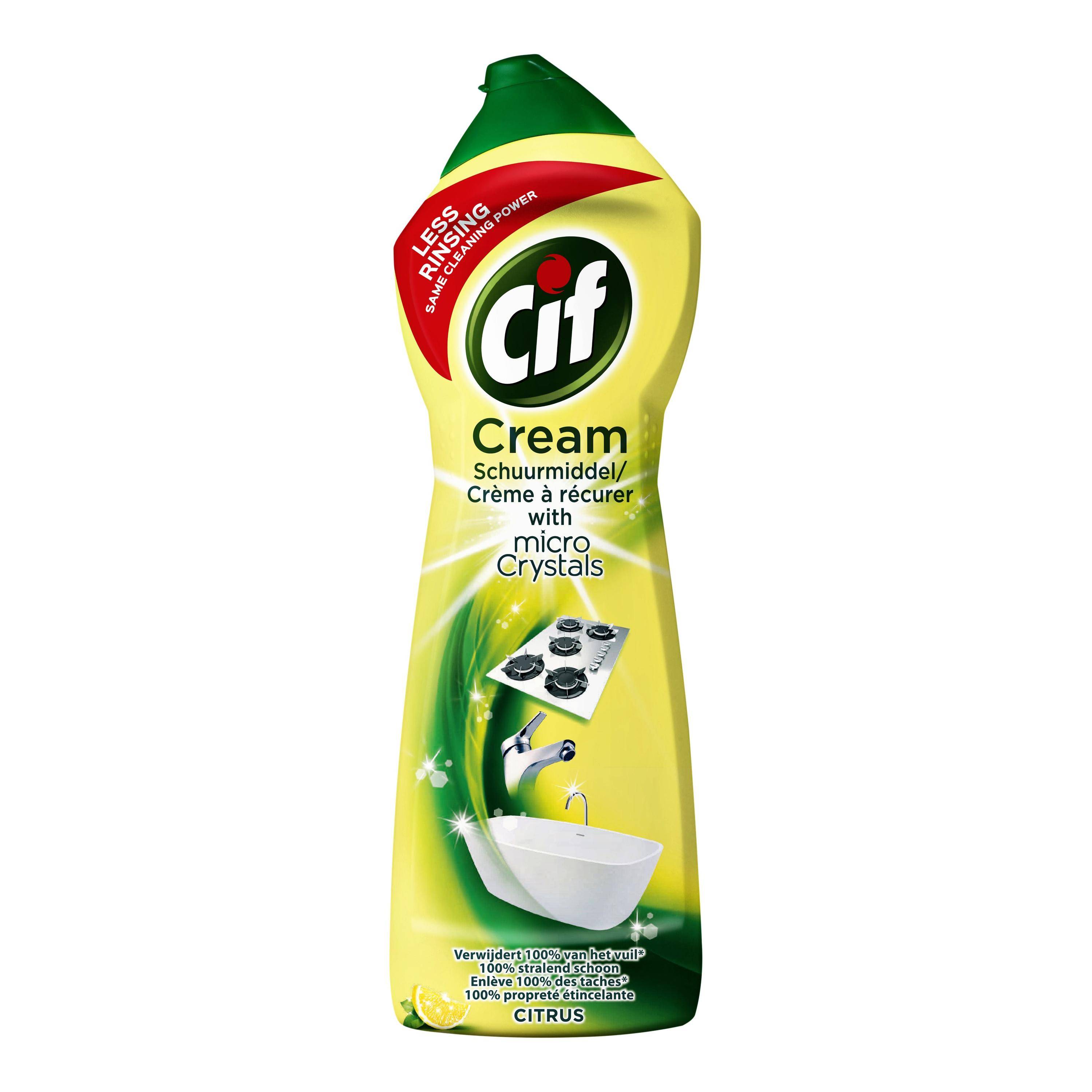 Cif Reingiungsmittel 7615400806713 Cif - Schuurmiddel citroen 750ml | 8 stuks-0