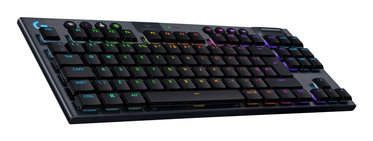Logitech G - G915 X - Toetsenbord - LIGHTSPEED - TKL - Verlicht - Draadloos - 2,4 GHz, Bluetooth, USB - QWERTY - US-3