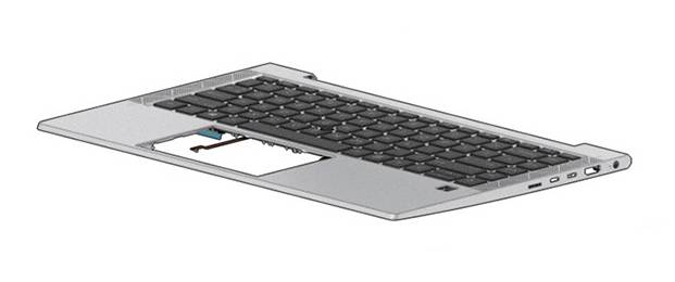 SPS-TOPCVR W/KB CP+PS BL-1