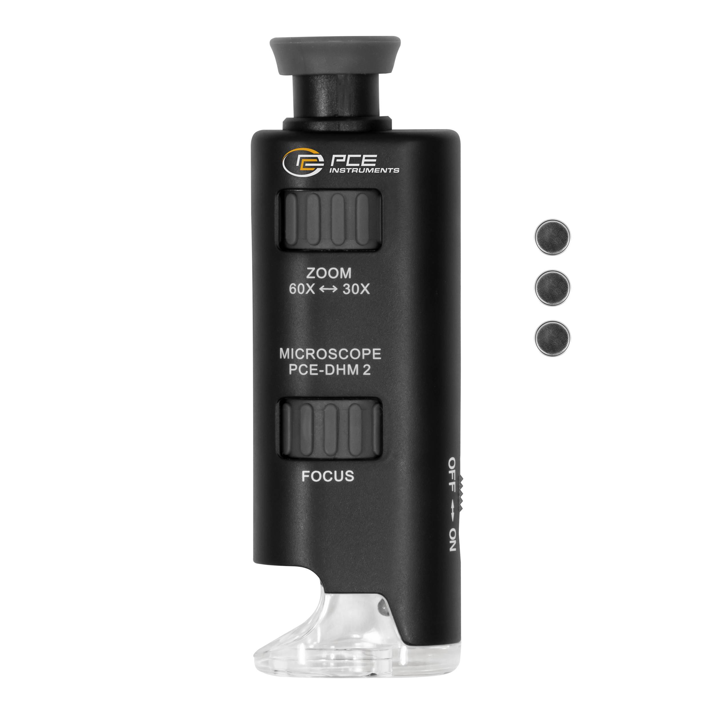 PCE Instruments PCE-DHM 2 PCE-DHM 2 Microscoop camera Monoculair 60 x Opvallend licht-6