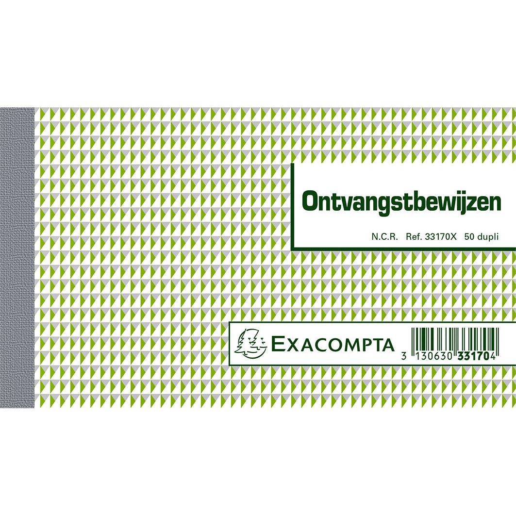 Exacompta 3130630331704 Exacompta - Ontvangstbewijzen Manifold dupli 50vel Nl-0