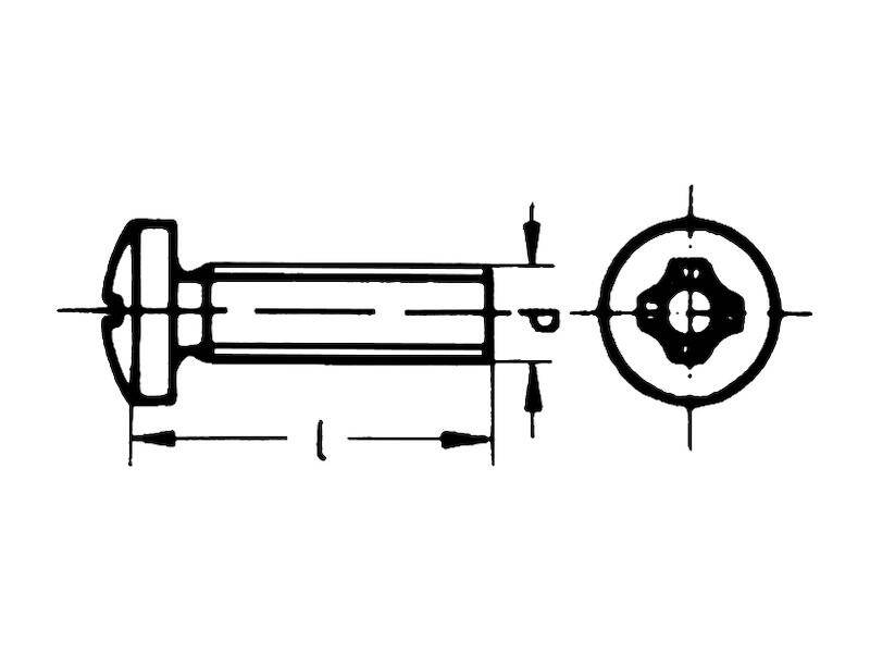 100x Cilinderschroef M3 8mm-1