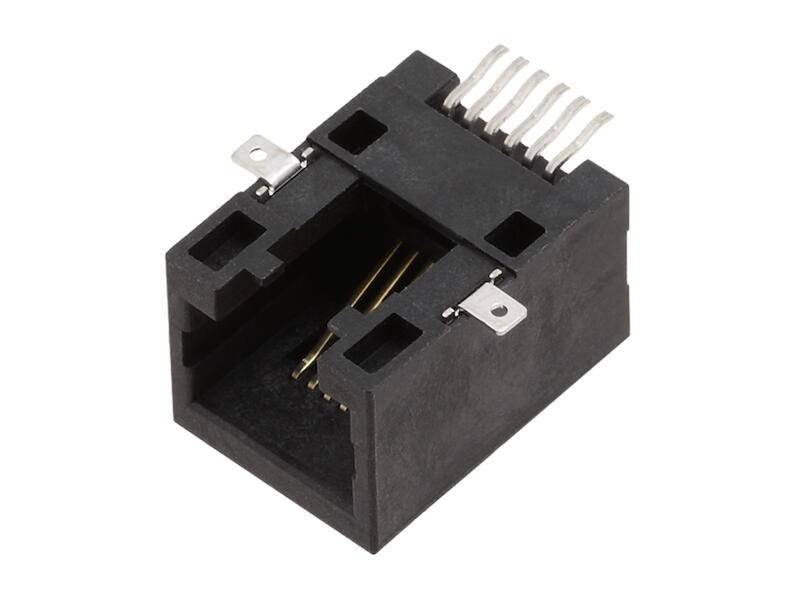 modulaire aansluiting 6p6c SMT Pad Out