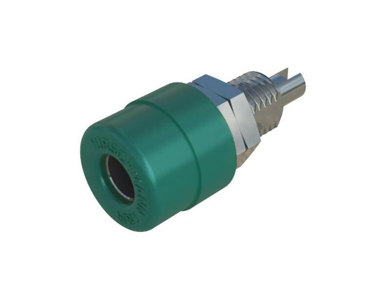 HIRSCHMANN Test & Meting BIL 20 Stopcontact met ge�soleerde kop groen