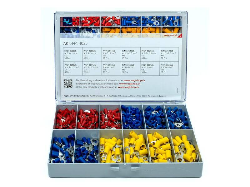 Assortiment kabelschoenen 3-1 - 8-6-0