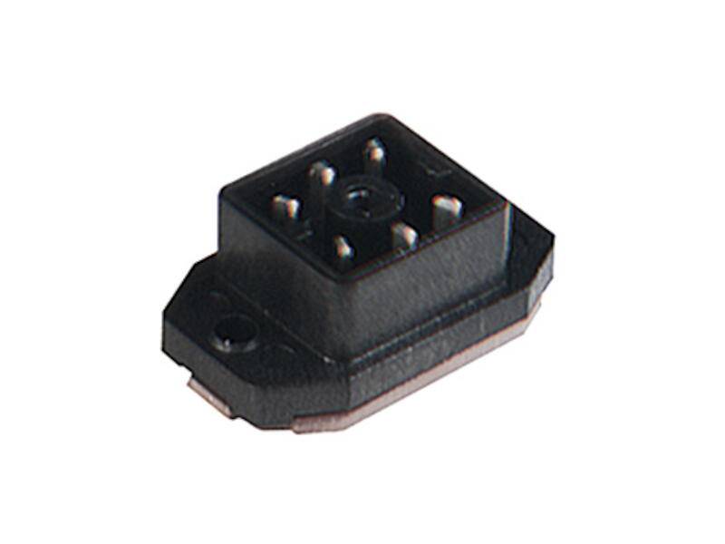 HIRSCHMANN Opbouwverbinder met flens GO 60 FAV M zwart-0