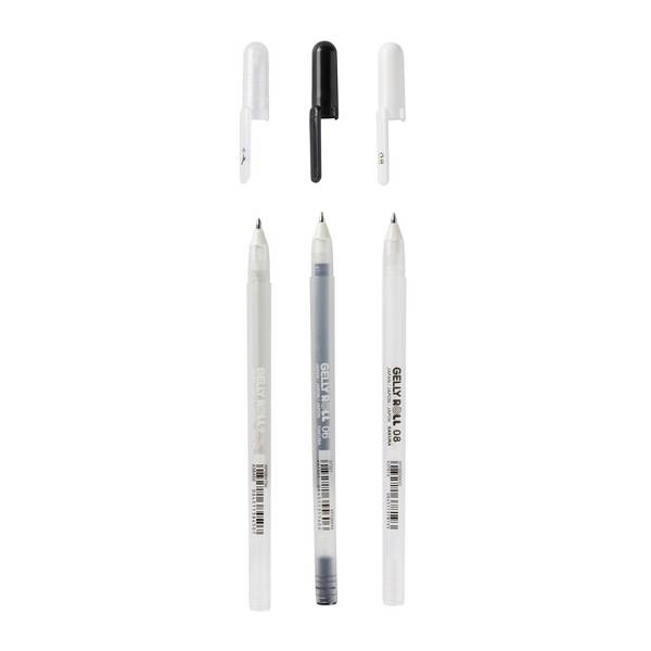 Gelschrijver sakura gelly roll basics | Set a 3 stuk