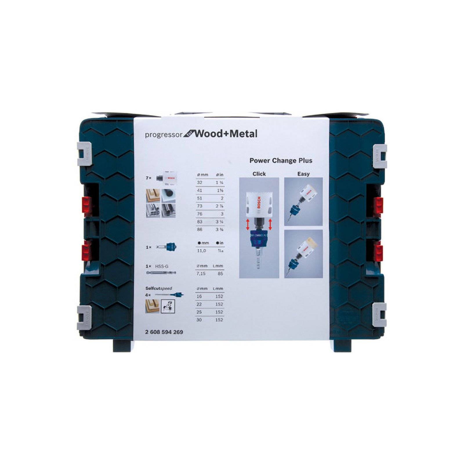 Bosch Accessories 2608594269 2608594269 Gatenzaagset 32 mm, 41 mm, 51 mm, 73 mm, 76 mm, 83 mm, 86 mm 1 stuk(s)-4