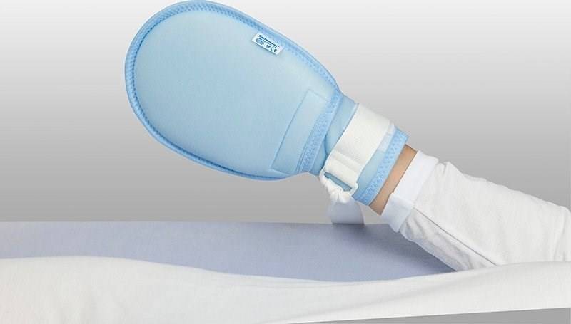 Beschermende handschoenen tegen zelfverwonding L-1
