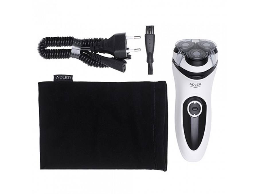 Adler AD 2910 draaibare scheerapparaat/trimmer wit-5