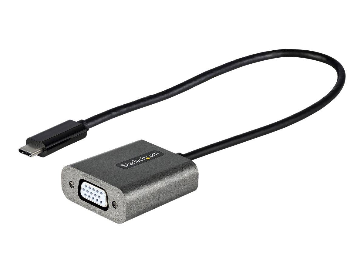 USB C naar VGA Adapter, 1080p USB Type-C naar VGA Adapter Dongle, USB-C naar VGA Monitor/Scherm Video Converter, 30cm Ka-0