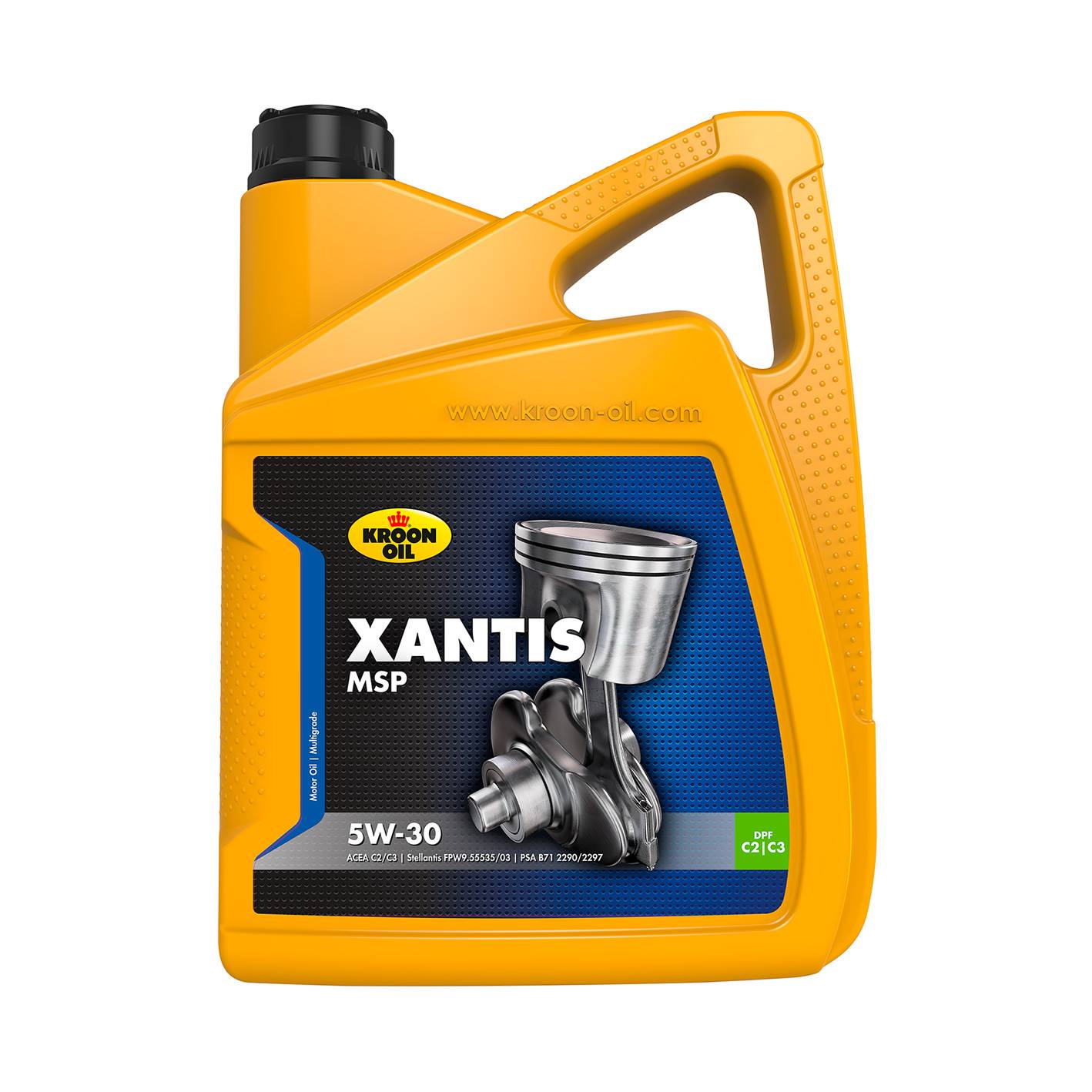 Kroon-Oil 37658 Motorolie Xantis MSP 5W-30 5 Liter-0