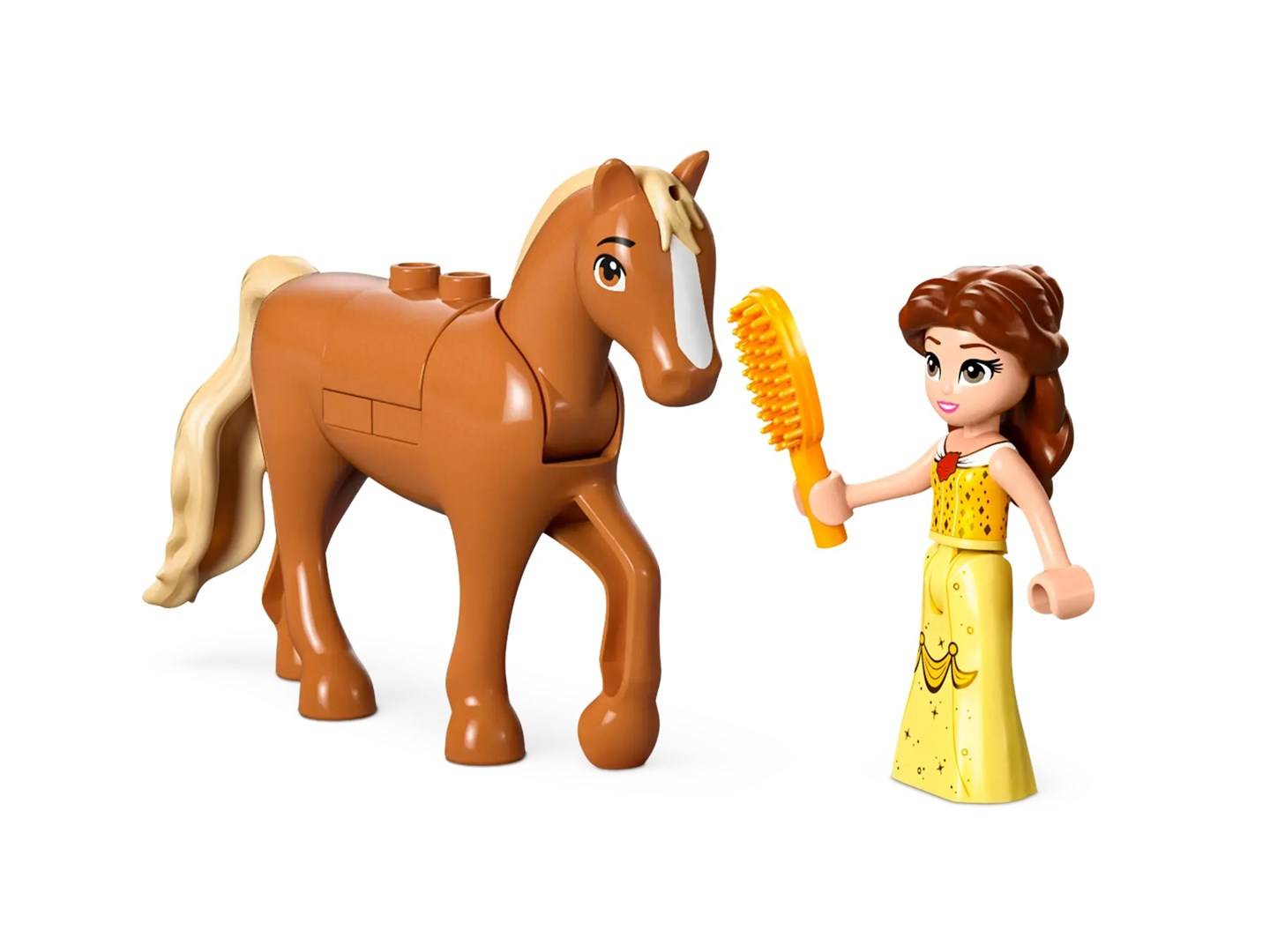 LEGO DISNEY 43233 BELLE'S STORYTIME PAARDENWAGEN-1