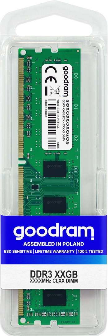 Goodram GR1600D3V64L11/8G geheugenmodule 8 GB DDR3 1600 MHz-2