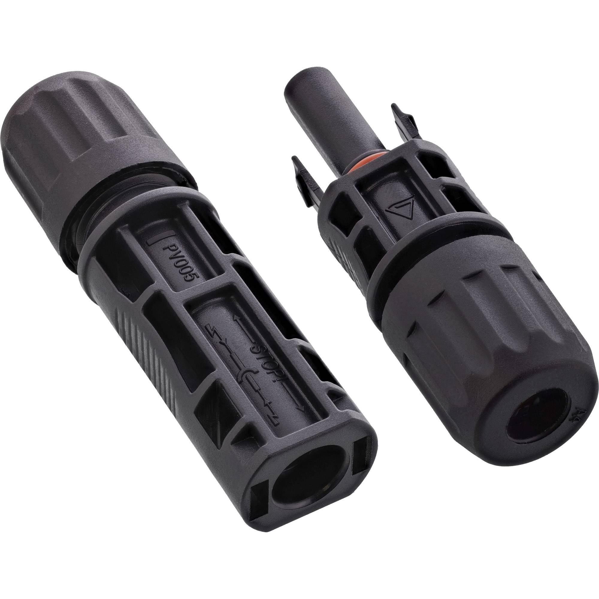 InLine® fotovoltaïsche zonneconnectoren, 20x stekker + 20x contactdoos-2