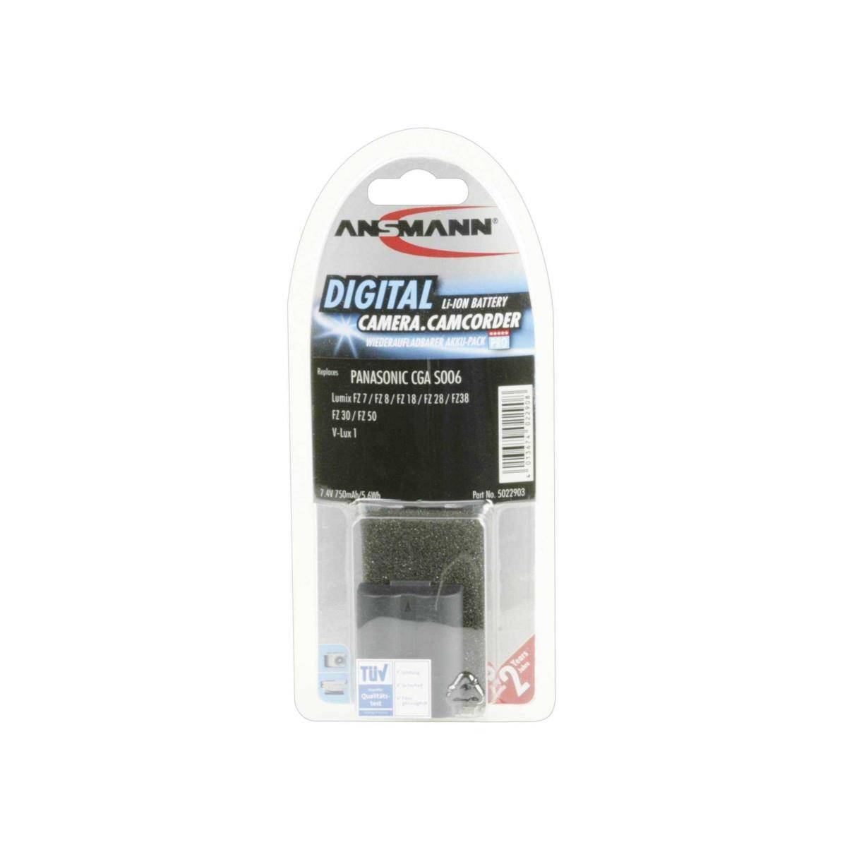 Ansmann A-Pan CGA-S006-1