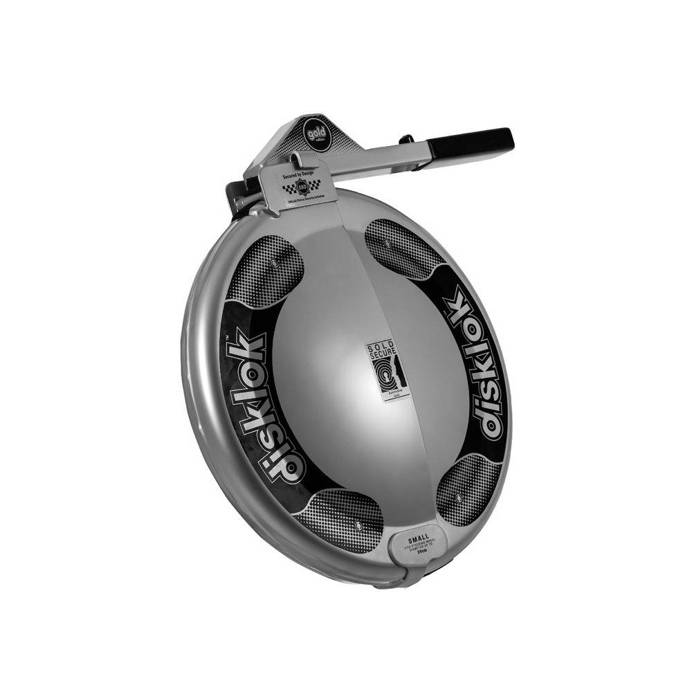 Stuurslot Disklok - 35 tot 39 cm - Zilver-0