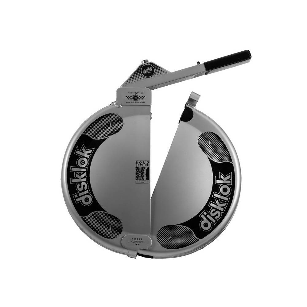 Stuurslot Disklok - 35 tot 39 cm - Zilver-1