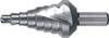 Getrapte boor boorbereik 6-26,75 mm HSS spiraalgegroefd snedeaantal 2 tredenaant