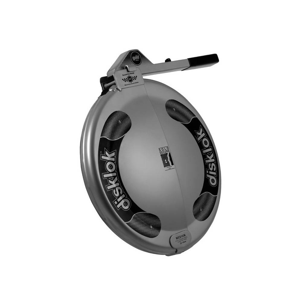 Stuurslot Disklok - 39 tot 44 cm - Zilver-0