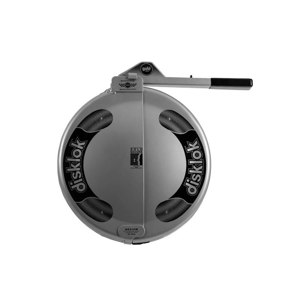 Stuurslot Disklok - 39 tot 44 cm - Zilver-1
