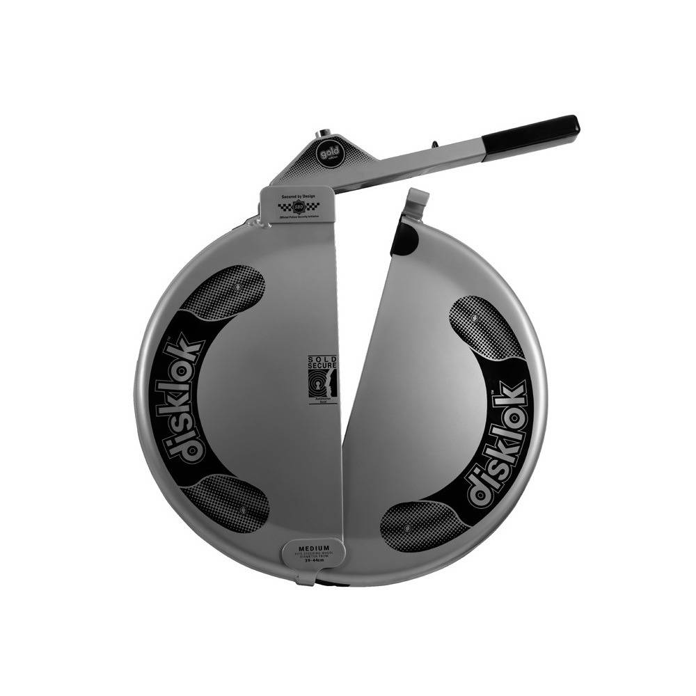 Stuurslot Disklok - 39 tot 44 cm - Zilver-2