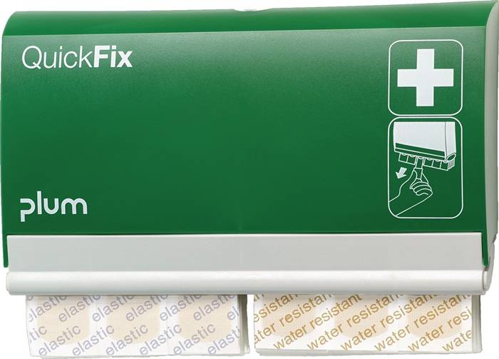 Pleisterdispenser QuickFix Elastic and water resistant B230xH135xD32ca. mm groen-0