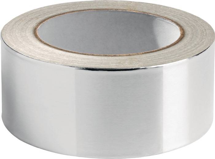 Aluminiumtape 511 met liners lengte 50 m breedte 50 mm wiel