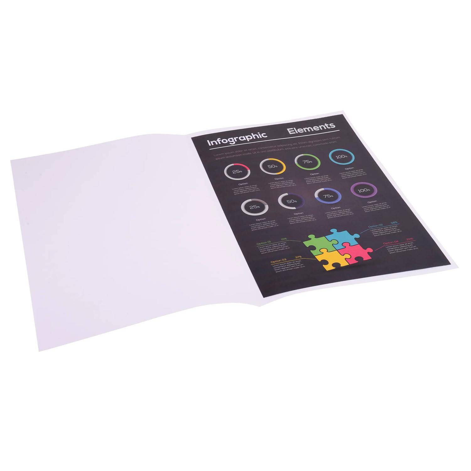 Exacompta 3288588000170 Exacompta - Rock's 80 dossiermap, ft 22 x 31 cm, pak van 100 stuks, wit-3