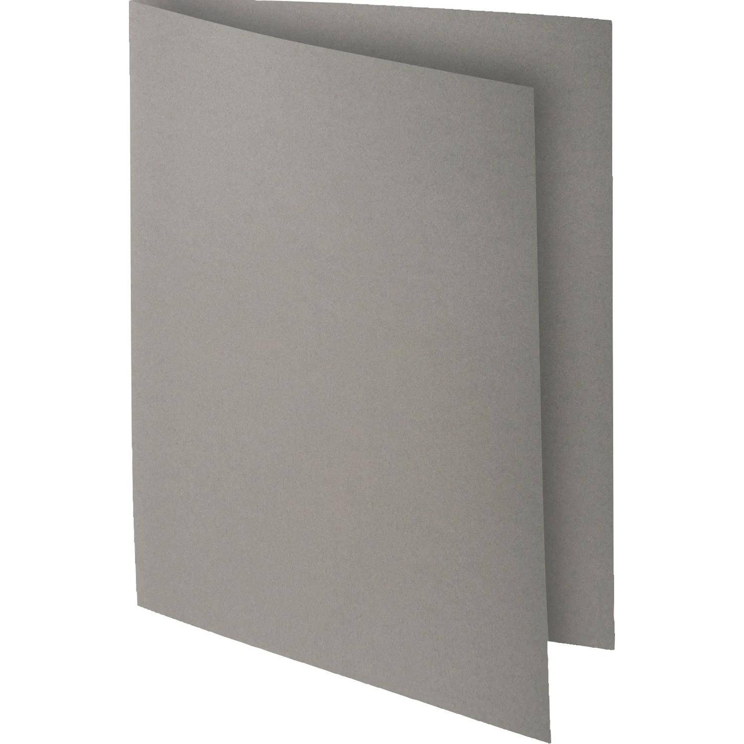 Exacompta 3288588000095 Exacompta - Rock's 80 dossiermap, ft 22 x 31 cm, pak van 100, grijs-1