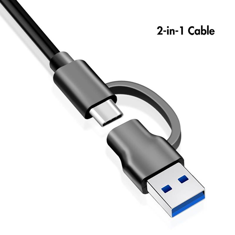 LOGILINK UA0420 Hub USB; USB-A aansluiting x7,USB-A-stekker,USB-C-stekker - 1 stuk-4