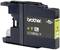 Brother-inktcartridge, model LC1280XL-Y, met gele markering en Innobella-logo.