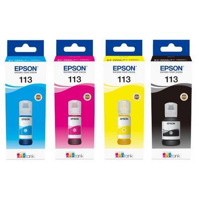 Epson Inktcartridge 113 Origineel Zwart, Cyaan, Magenta, Geel C13T06B640-0